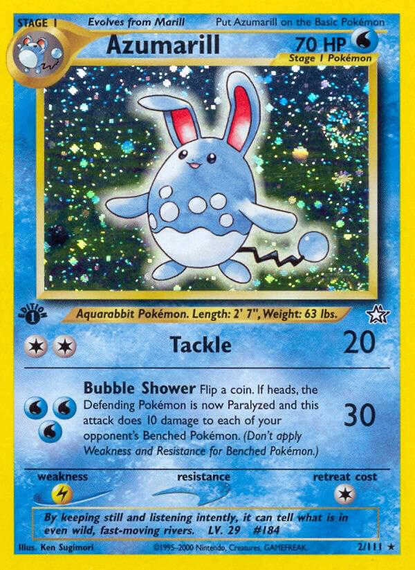 Azumarill [1st Edition] #2