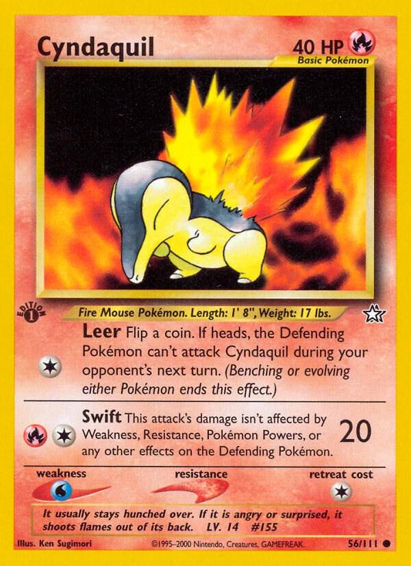 Cyndaquil [1st Edition] #56