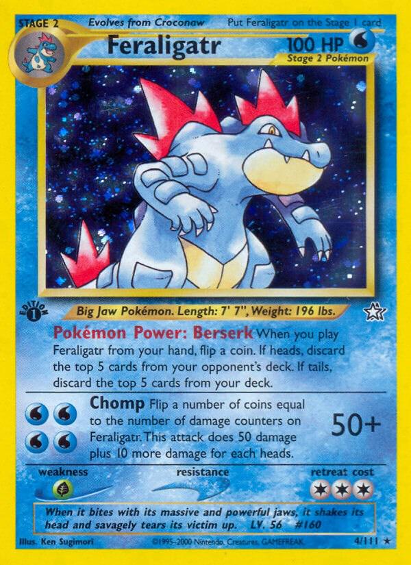 Feraligatr [1st Edition] #4