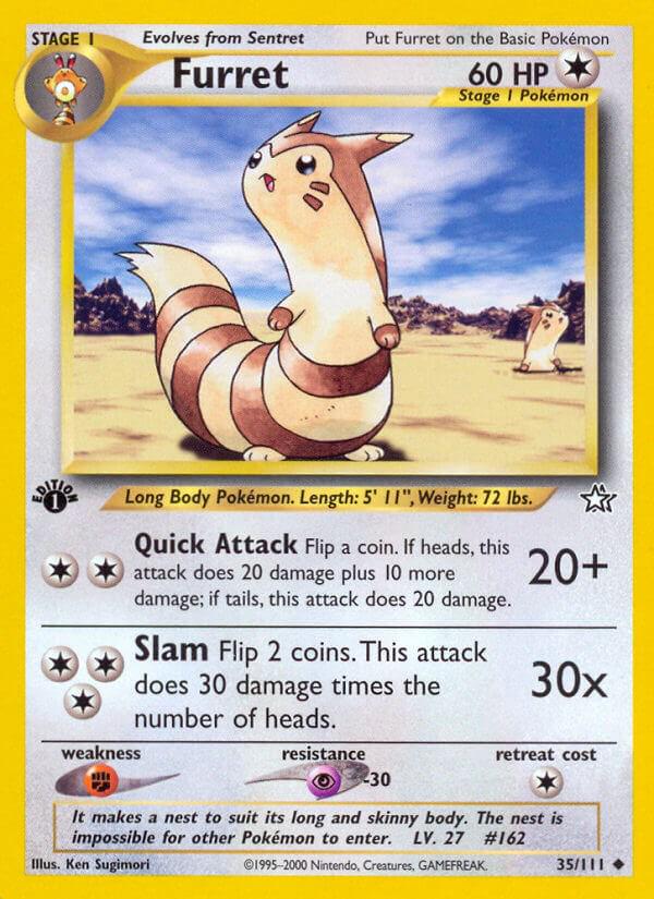 Furret [1st Edition] #35