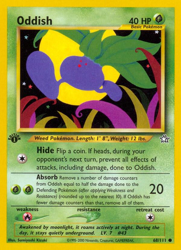 Oddish [1st Edition] #68