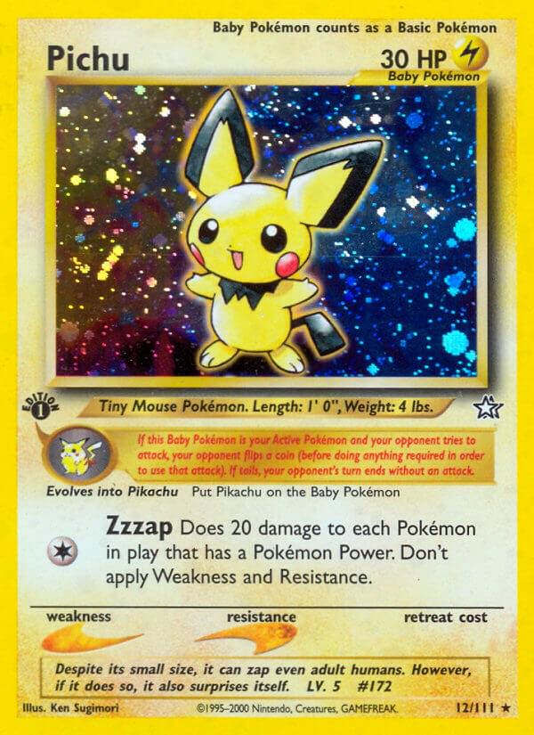 Pichu [1st Edition] #12