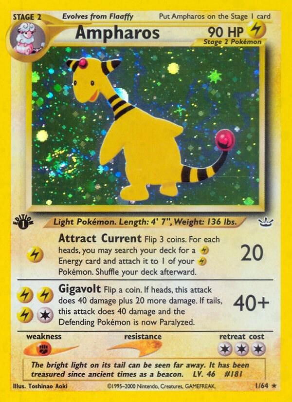 Ampharos [1st Edition] #1