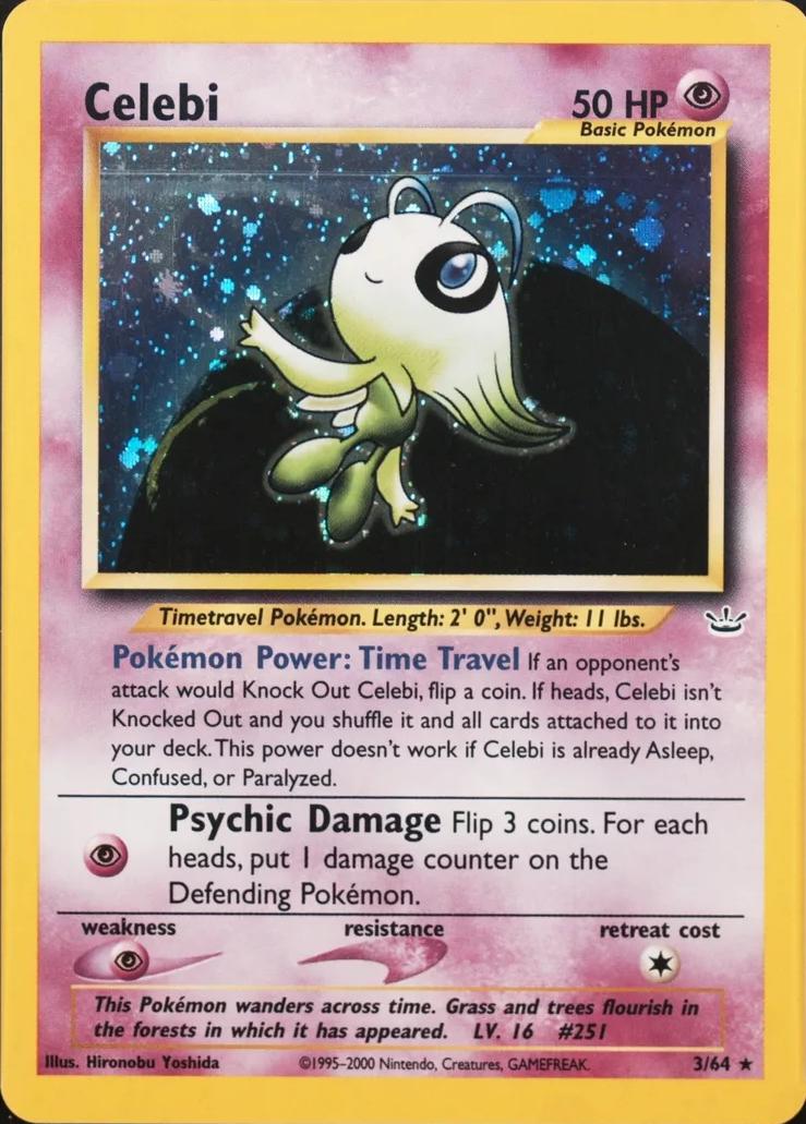 Celebi [Double Holo Error] #3