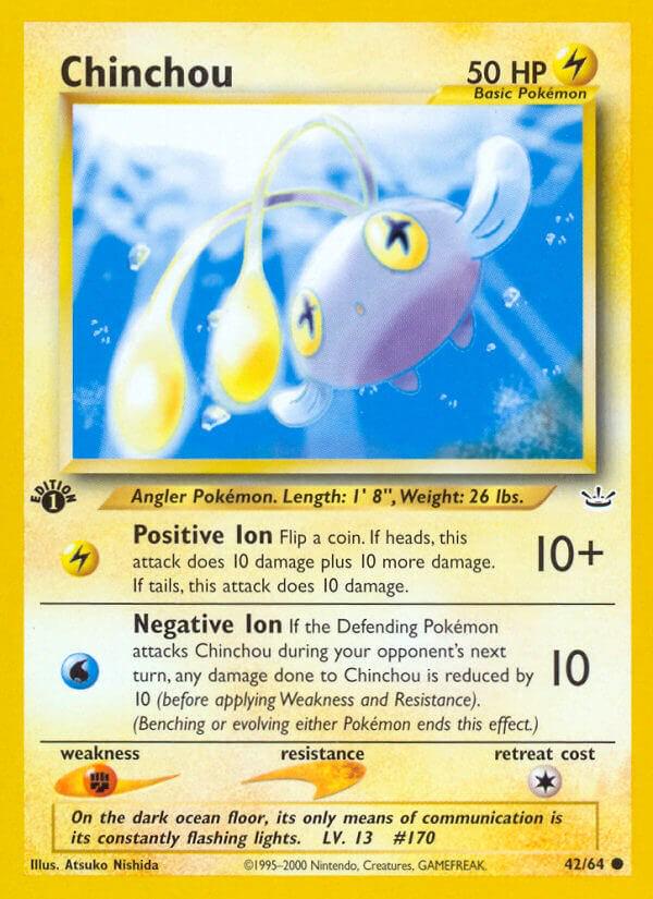 Chinchou [1st Edition] #42