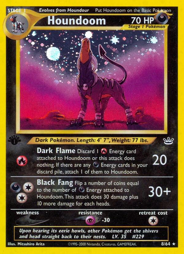 Houndoom [1st Edition] #8