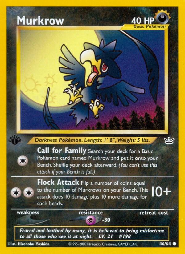 Murkrow [1st Edition] #46