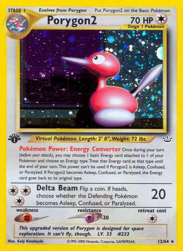 Porygon2 [1st Edition] #12