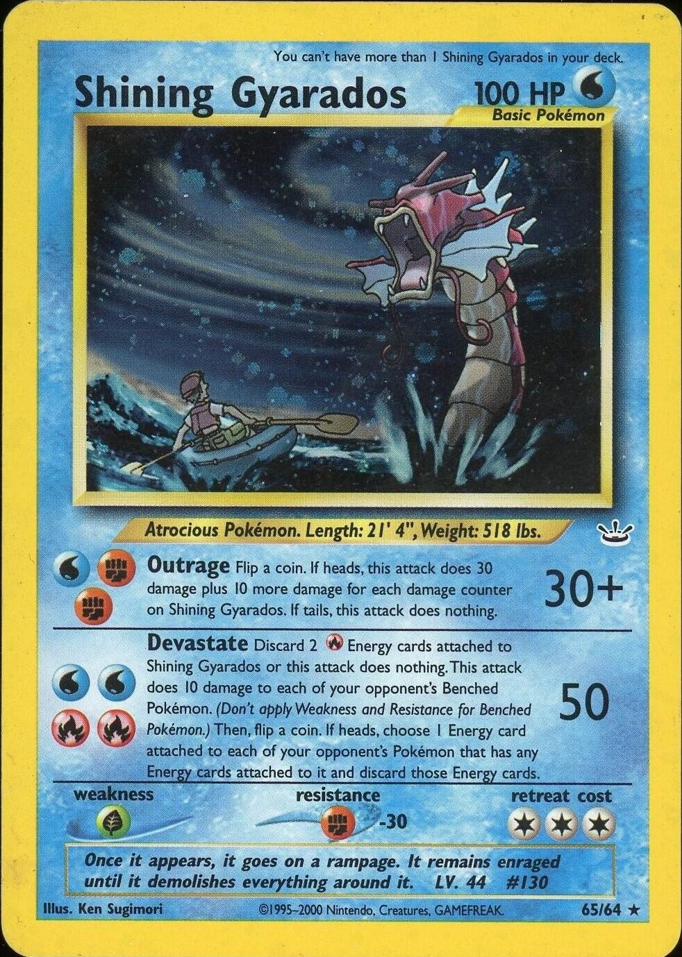 Shining Gyarados #65