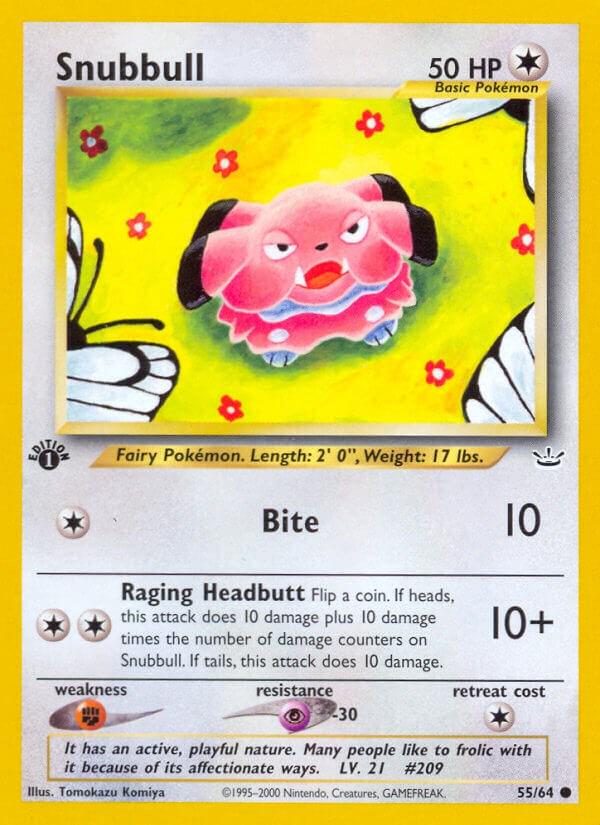 Snubbull [1st Edition] #55