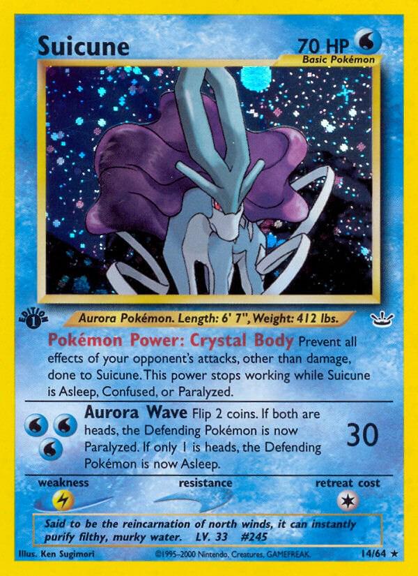 Suicune [1st Edition] #14
