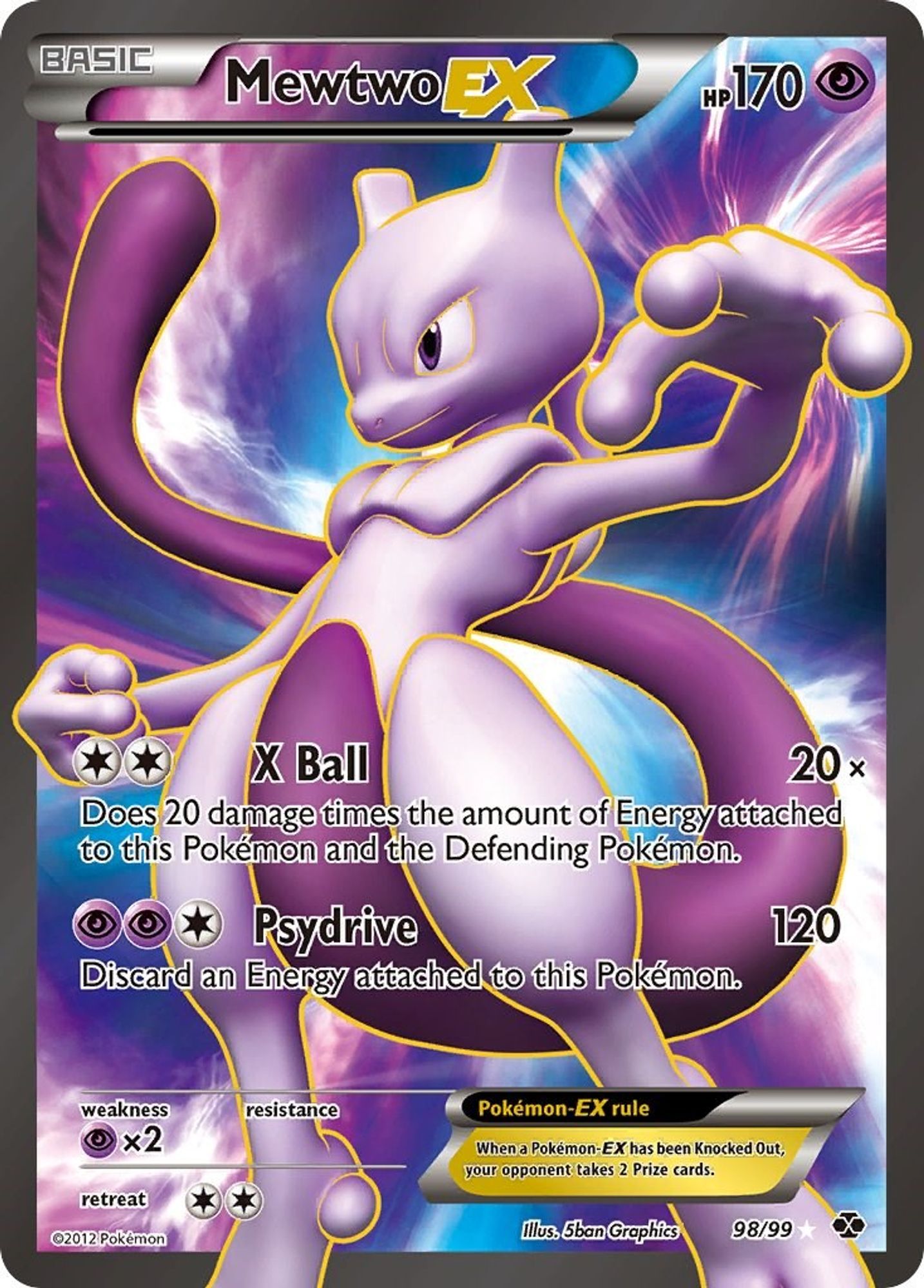 Mewtwo EX #98