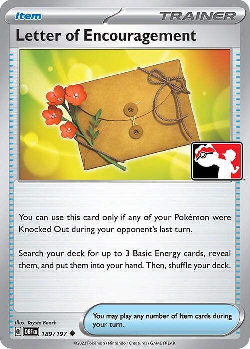 Letter Of Encouragement [Prize Pack] #189
