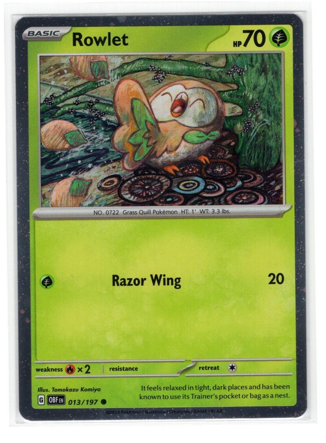 Rowlet [Cosmos Holo] #13