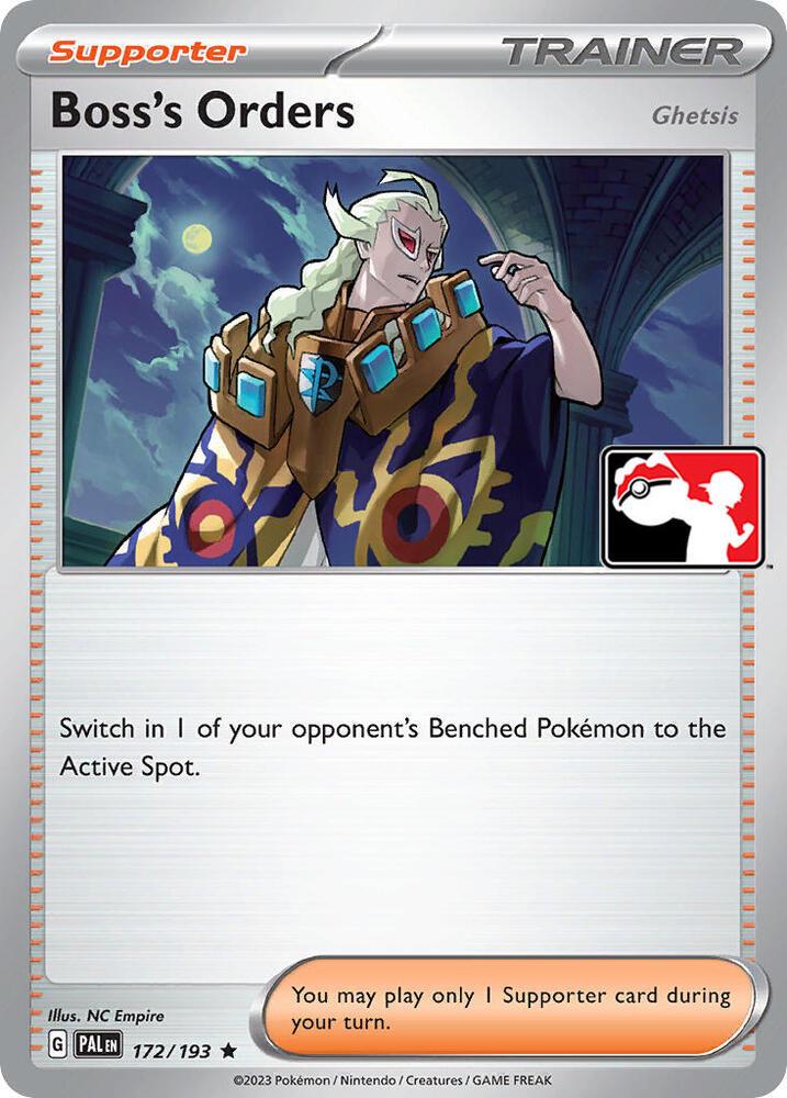 Boss's Orders [Ghetsis] [Prize Pack] #172