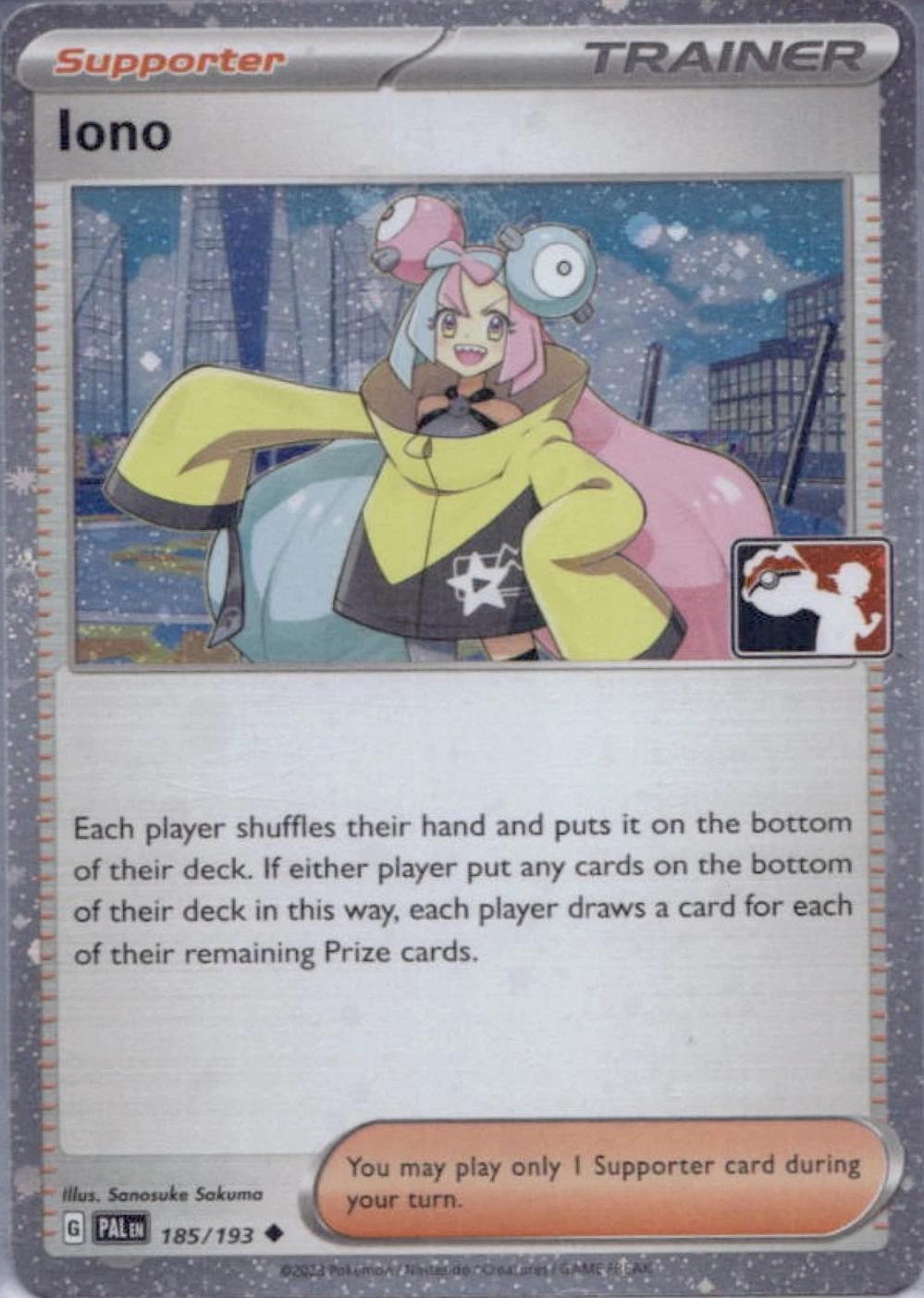 Iono [Prize Pack Cosmos Holo] #185