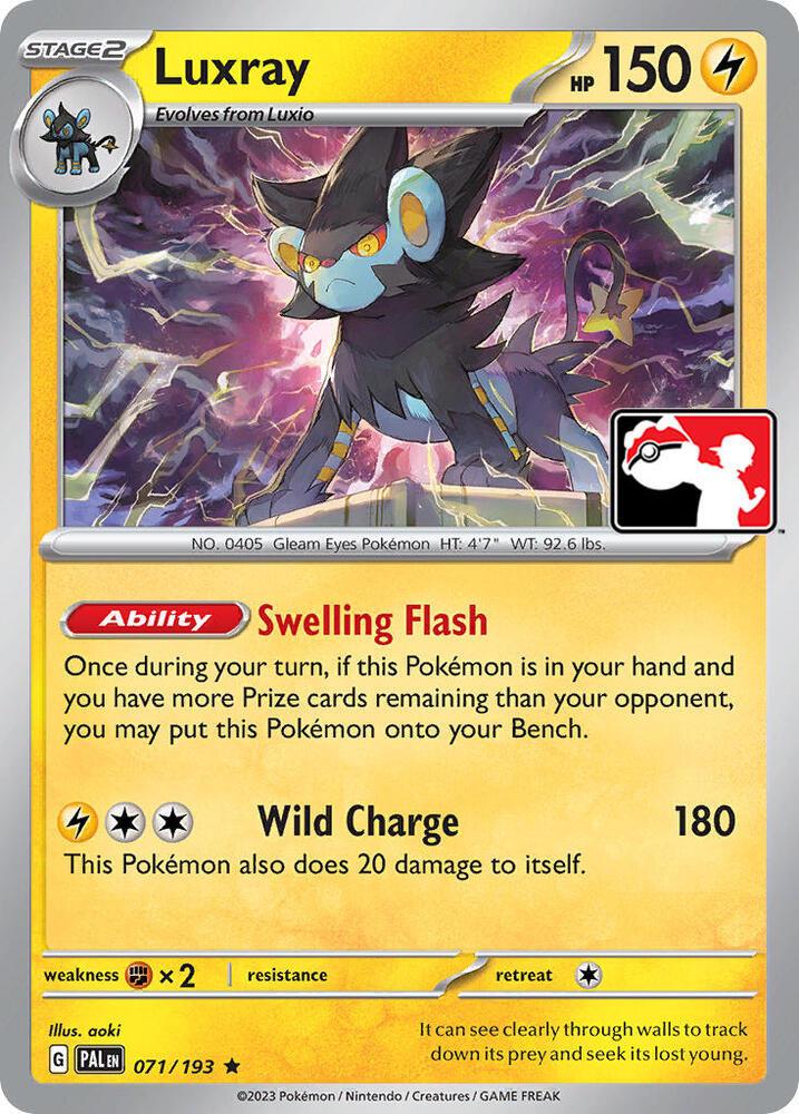 Luxray [Prize Pack] #71