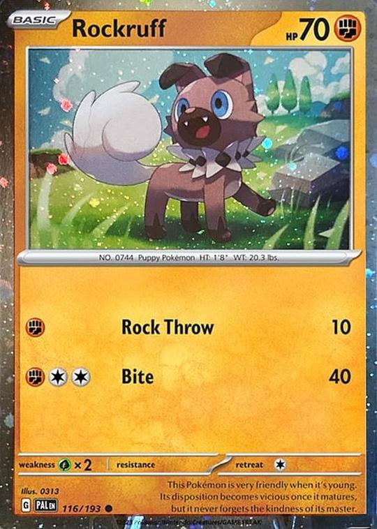 Rockruff [Cosmos Holo] #116