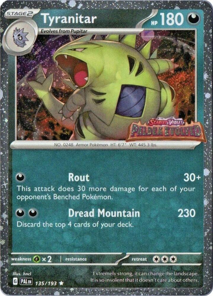 Tyranitar [Stamped] #135