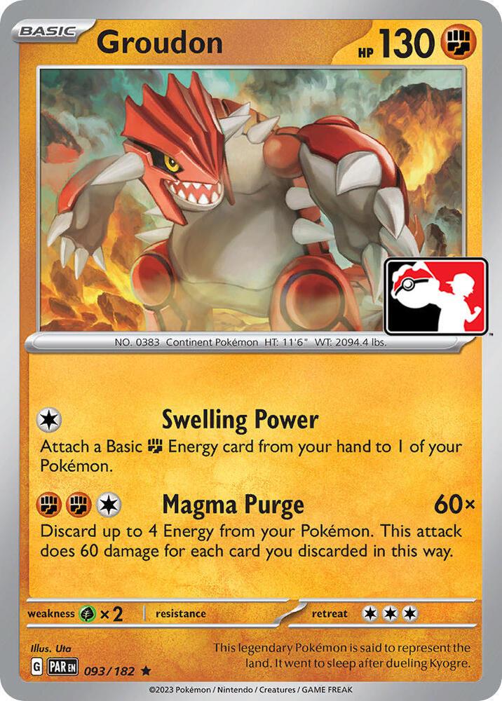 Groudon [Prize Pack] #93