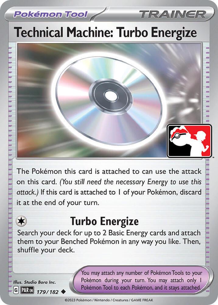 Technical Machine: Turbo Energize [Prize Pack] #179