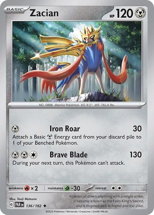 Zacian [Non-Holo] #136