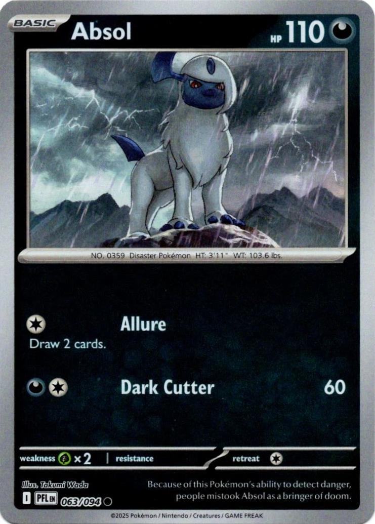 Absol [Reverse Holo] #63