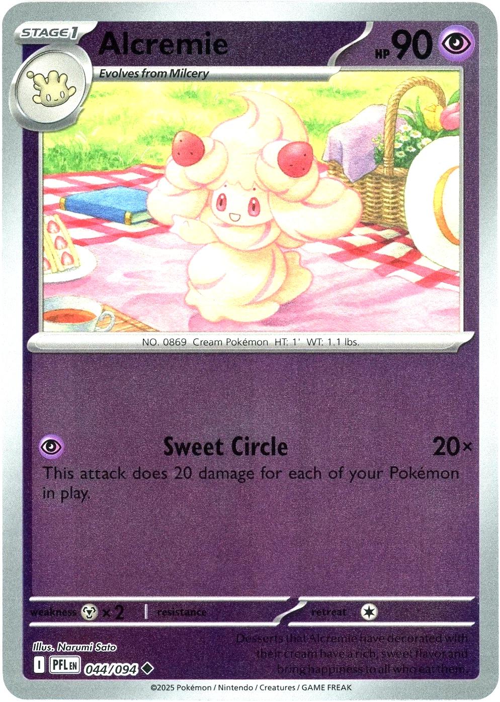 Alcremie [Reverse Holo] #44