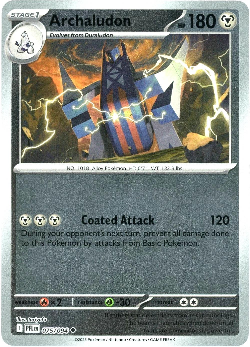 Archaludon [Reverse Holo] #75