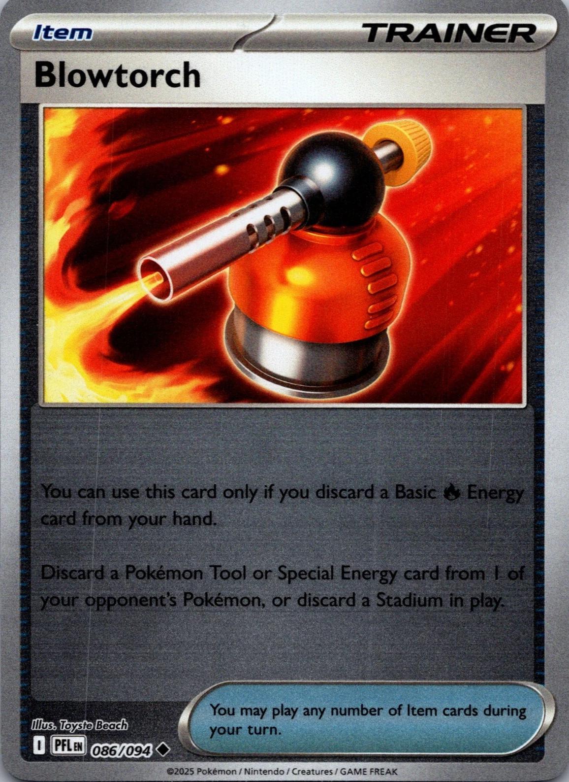 Blowtorch [Reverse Holo] #86