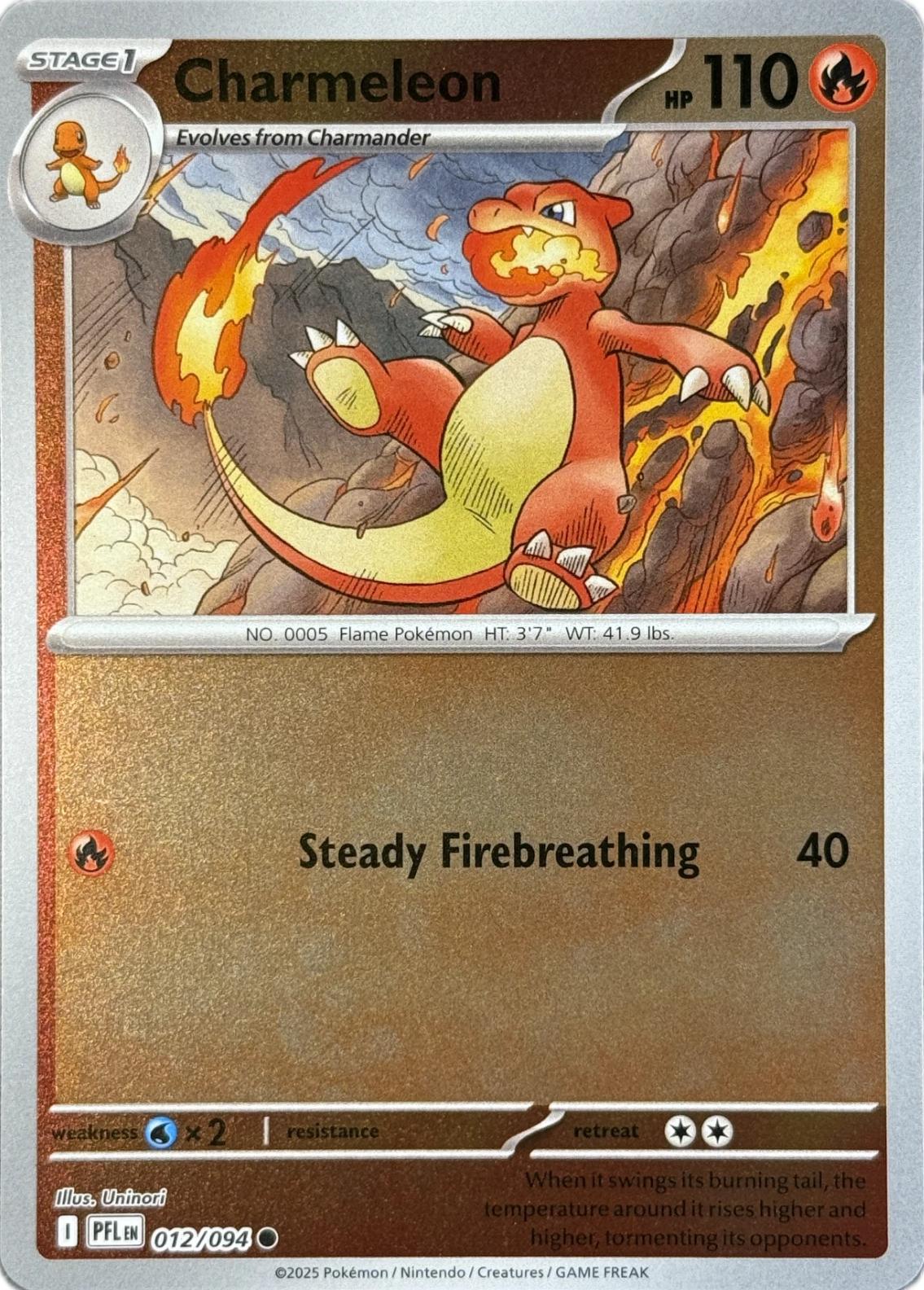 Charmeleon [Reverse Holo] #12
