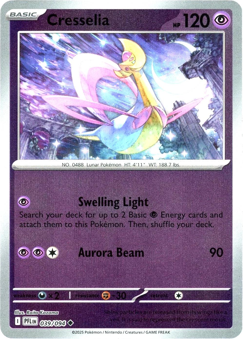 Cresselia [Reverse Holo] #39