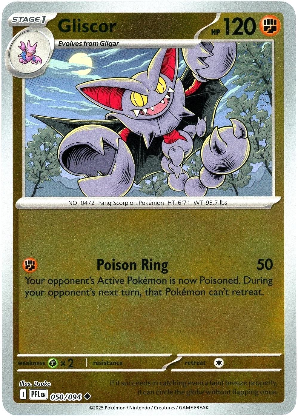 Gliscor [Reverse Holo] #50