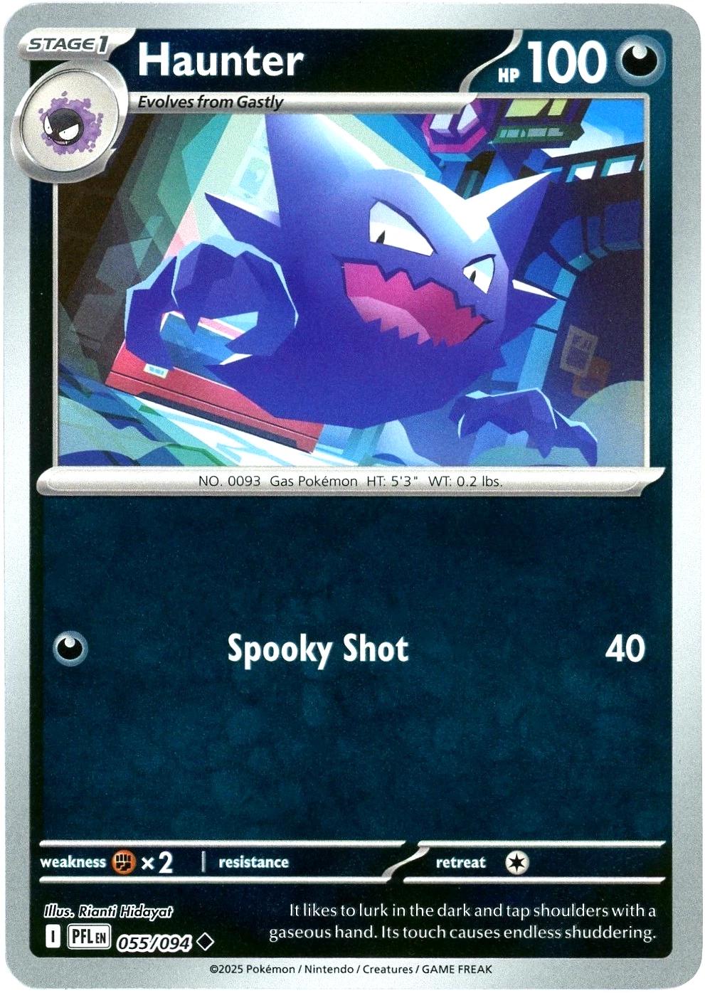 Haunter [Reverse Holo] #55