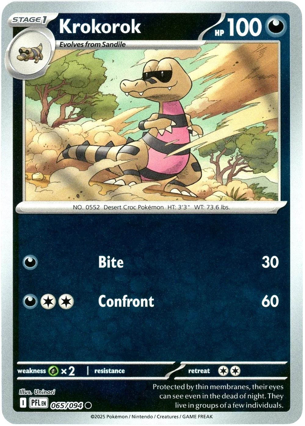Krokorok [Reverse Holo] #65