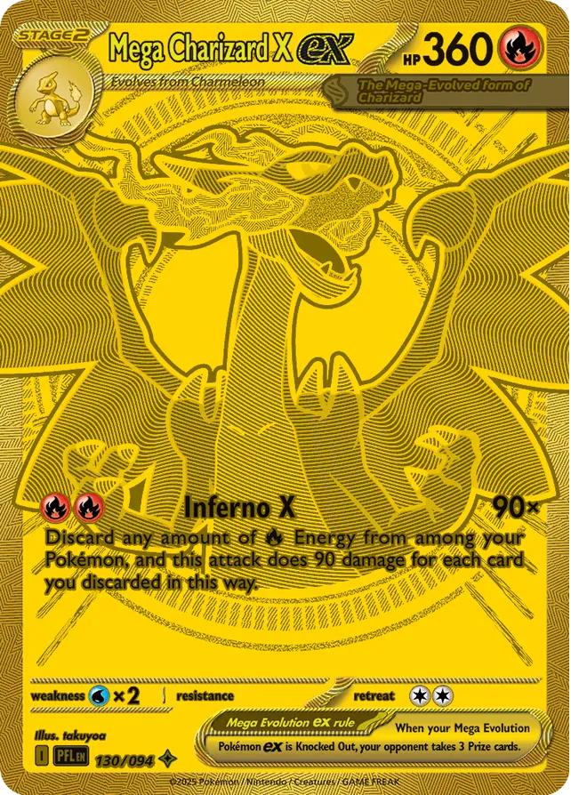 Mega Charizard X ex #130