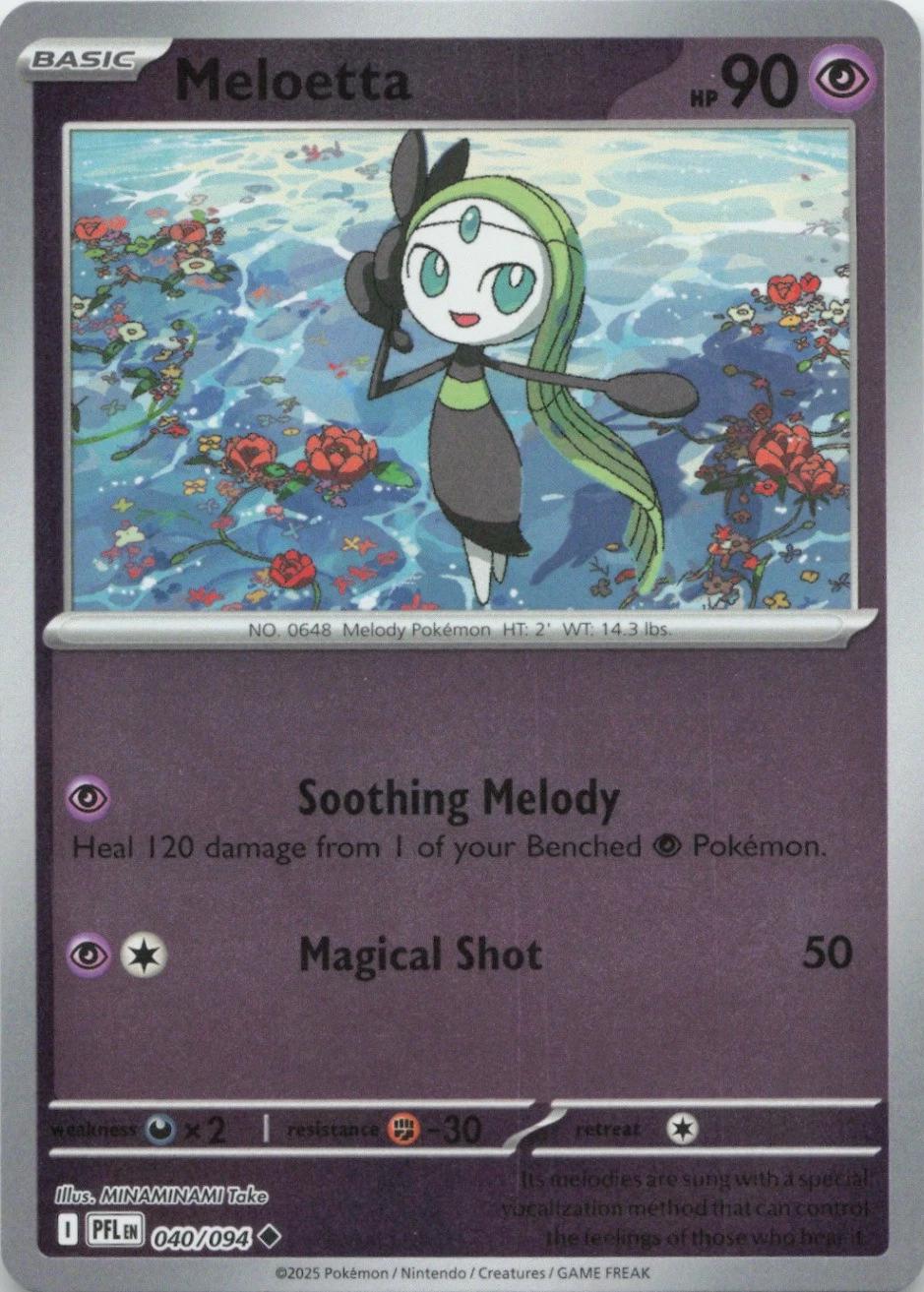 Meloetta [Reverse Holo] #40