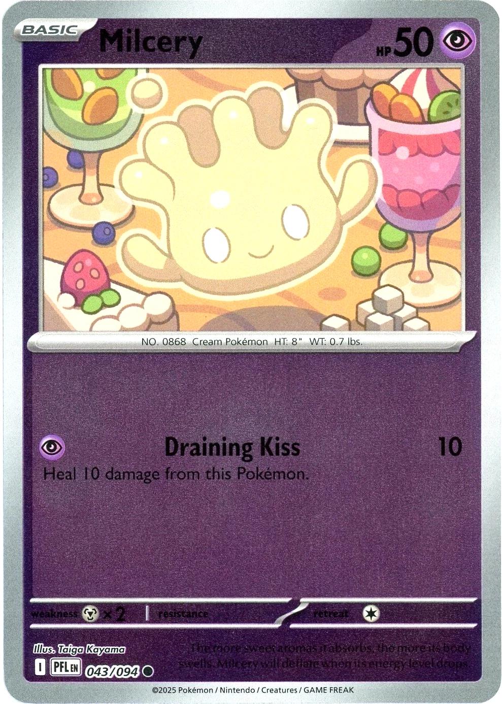 Milcery [Reverse Holo] #43