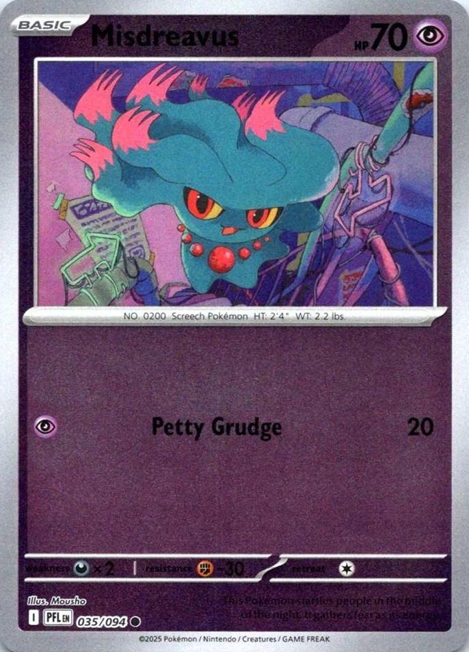 Misdreavus [Reverse Holo] #35