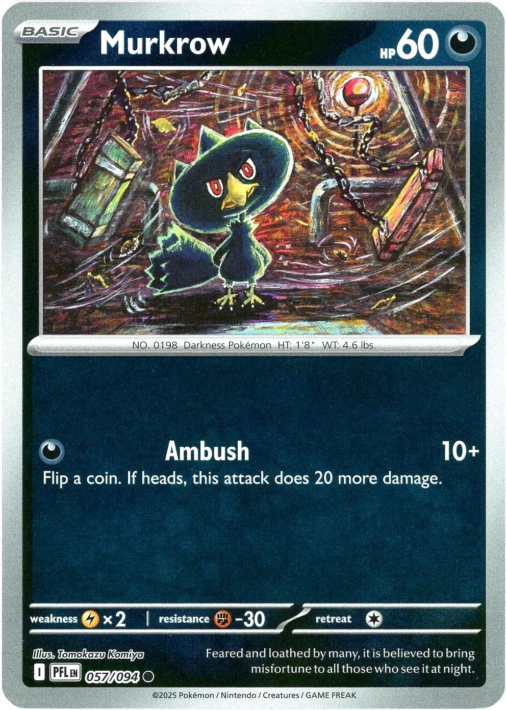 Murkrow [Reverse Holo] #57