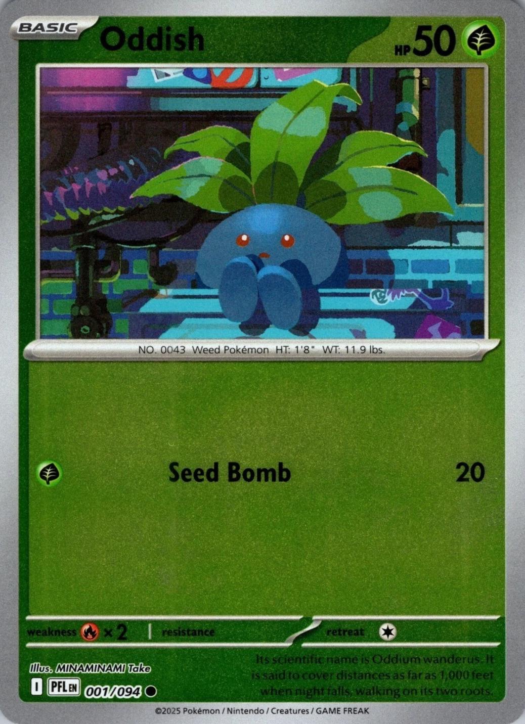 Oddish [Reverse Holo] #1