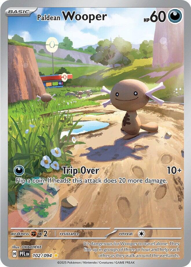Paldean Wooper #102