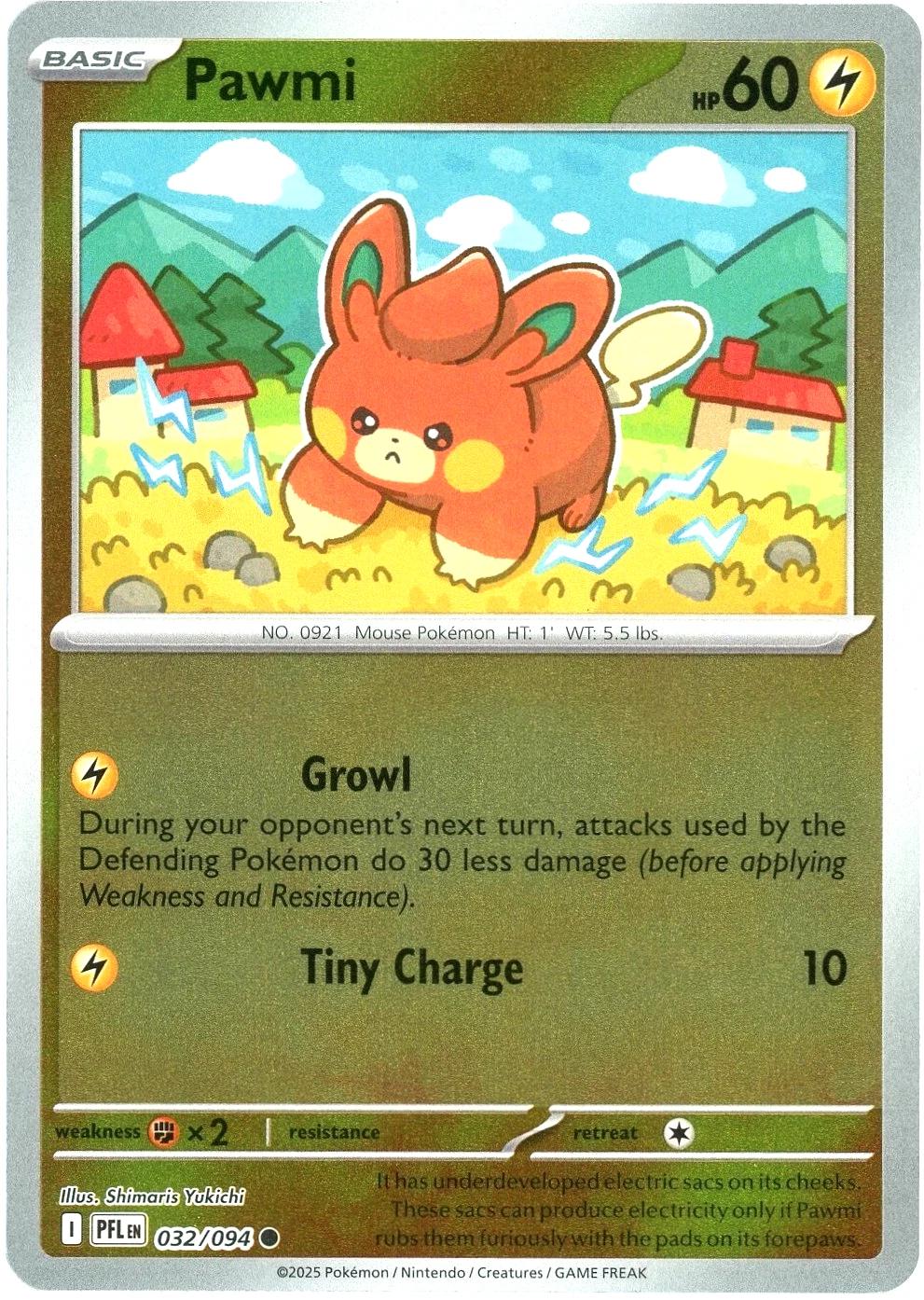 Pawmi [Reverse Holo] #32