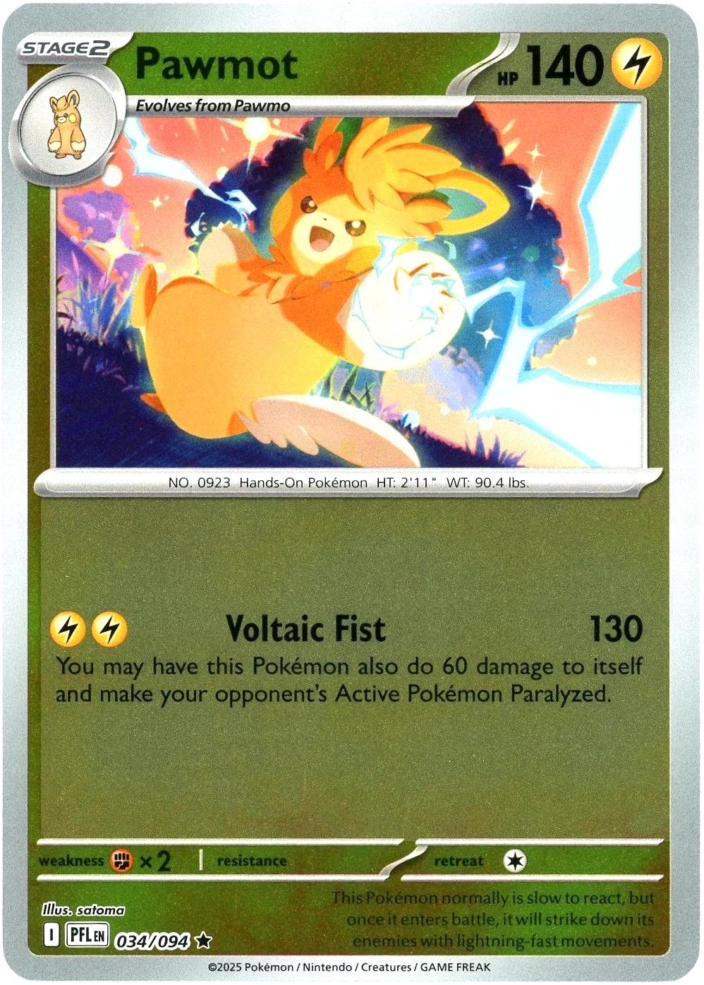 Pawmot [Reverse Holo] #34