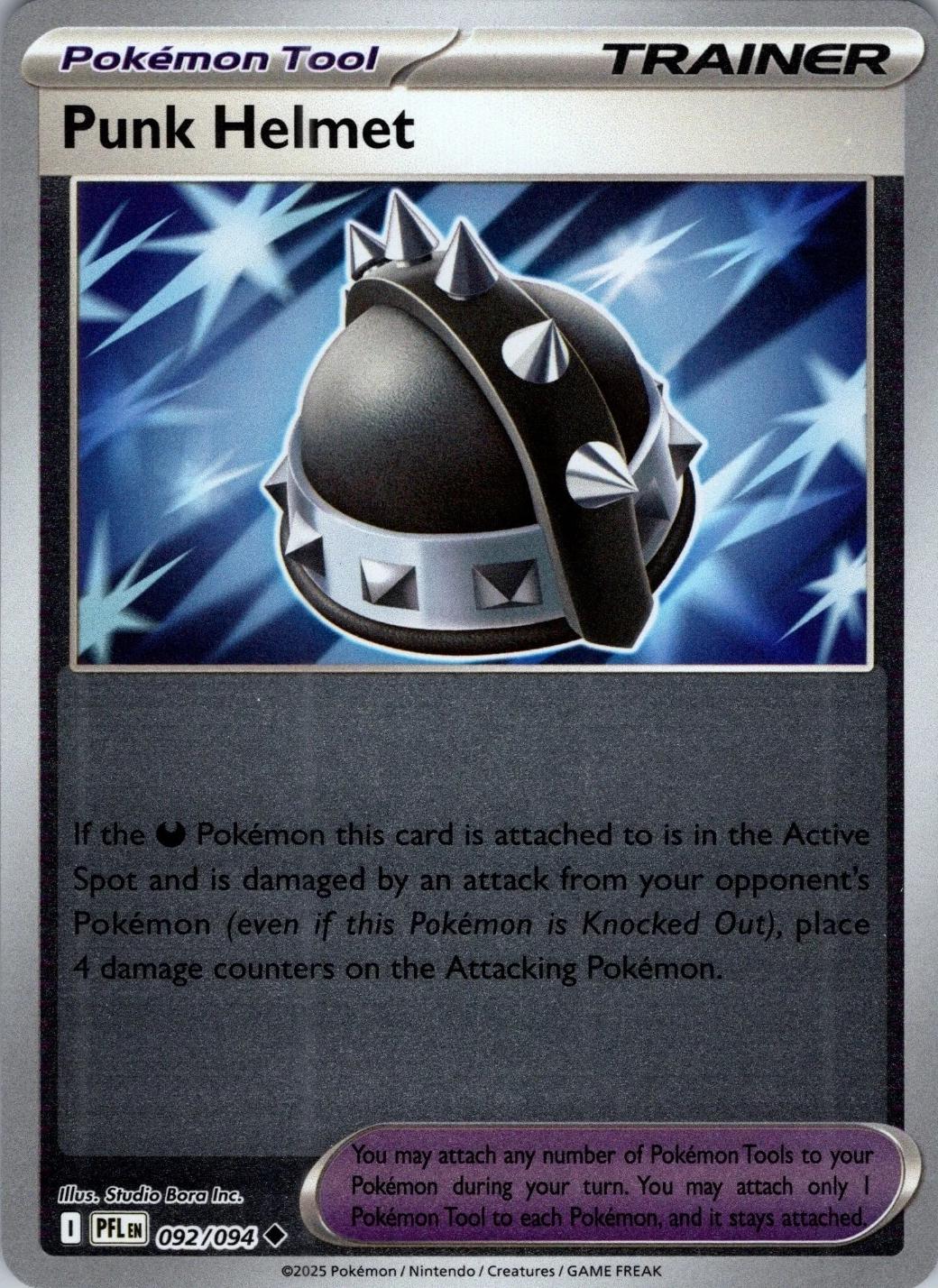 Punk Helmet [Reverse Holo] #92
