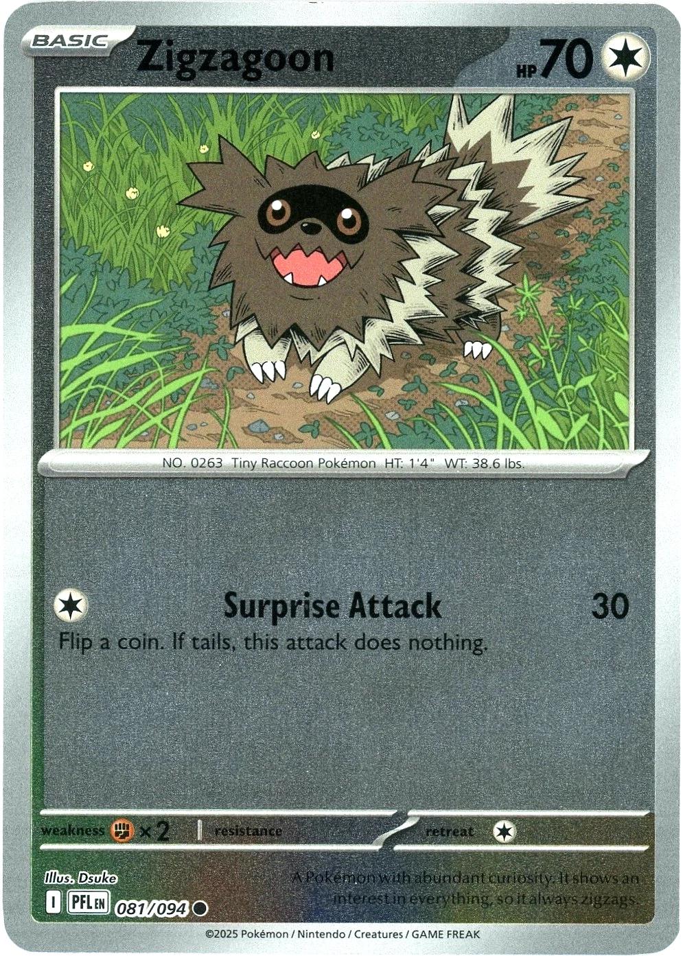 Zigzagoon [Reverse Holo] #81