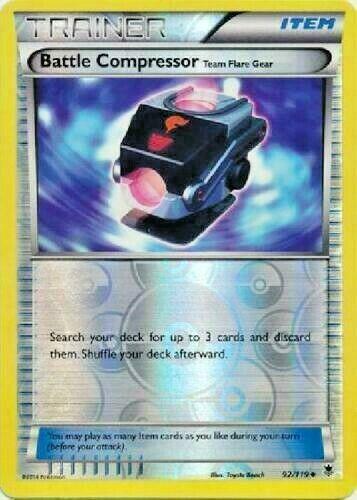 Battle Compressor [Reverse Holo] #92