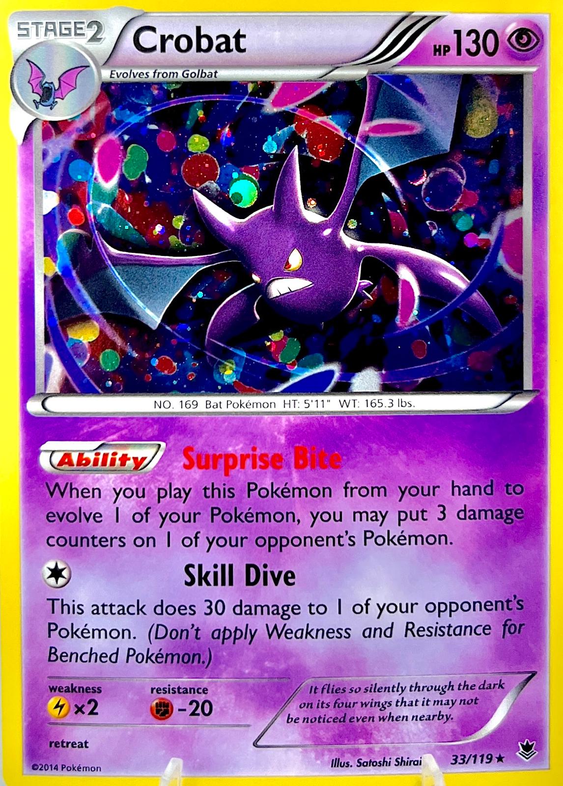 Crobat [Cosmos Holo] #33