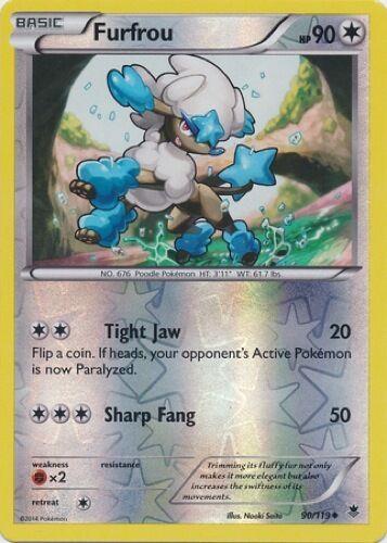 Furfrou [Reverse Holo] #90