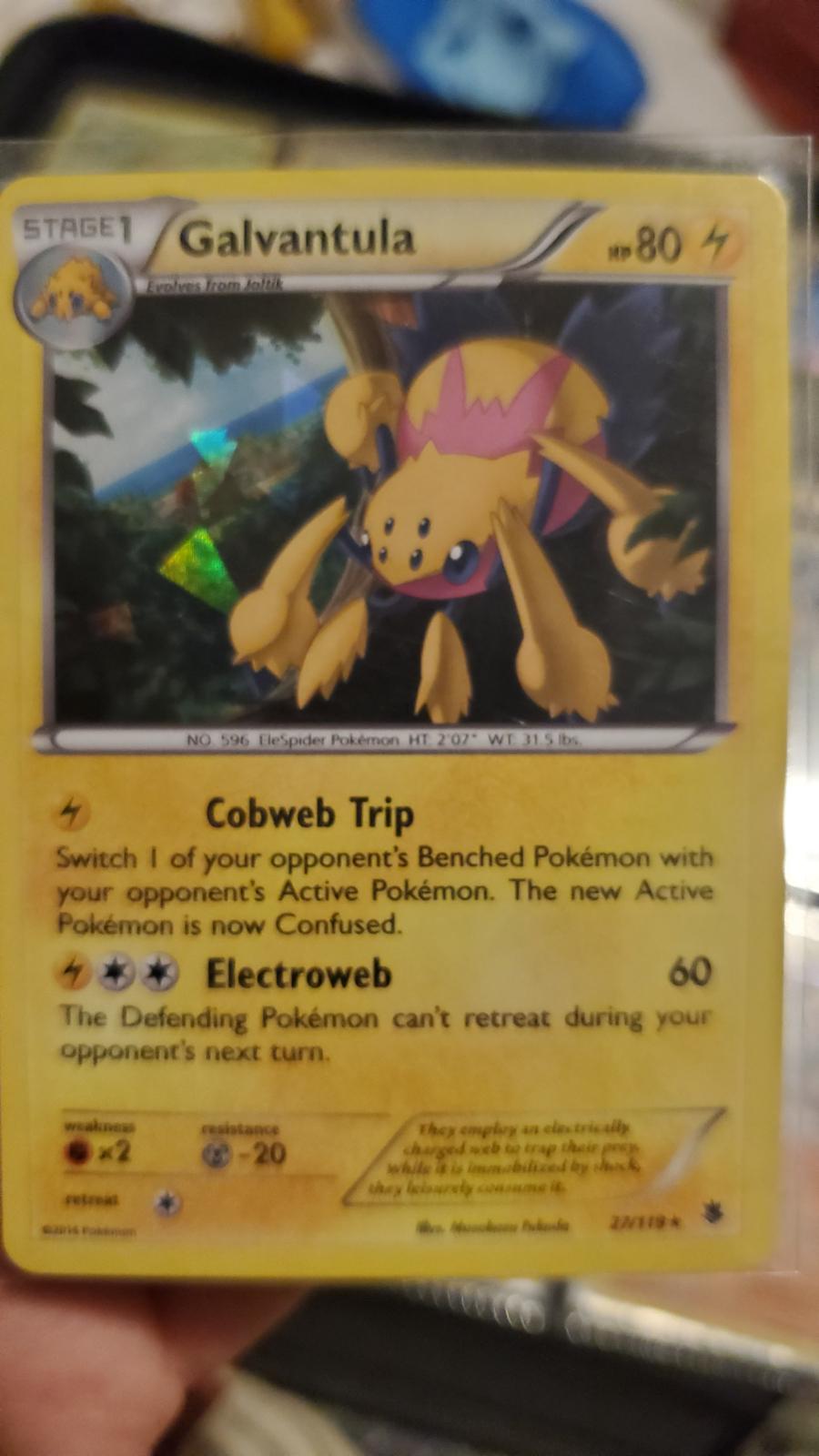 Galvantula [Cracked Ice Holo] #27